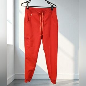Figs Red Women's Pants